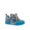 Louis Vuitton LV Skate Sneaker Swarovski Crystals Monogram Denim Blue 1ABMHF Louis Vuitton LV Skate Sneaker Swarovski Crystals Monogram Denim Blue 1ABMHF