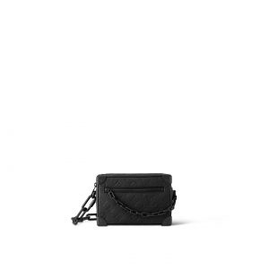 Louis Vuitton Monogram Taurillon Leather M55702 Mini Soft Trunk Louis Vuitton Monogram Taurillon Leather M55702 Mini Soft Trunk