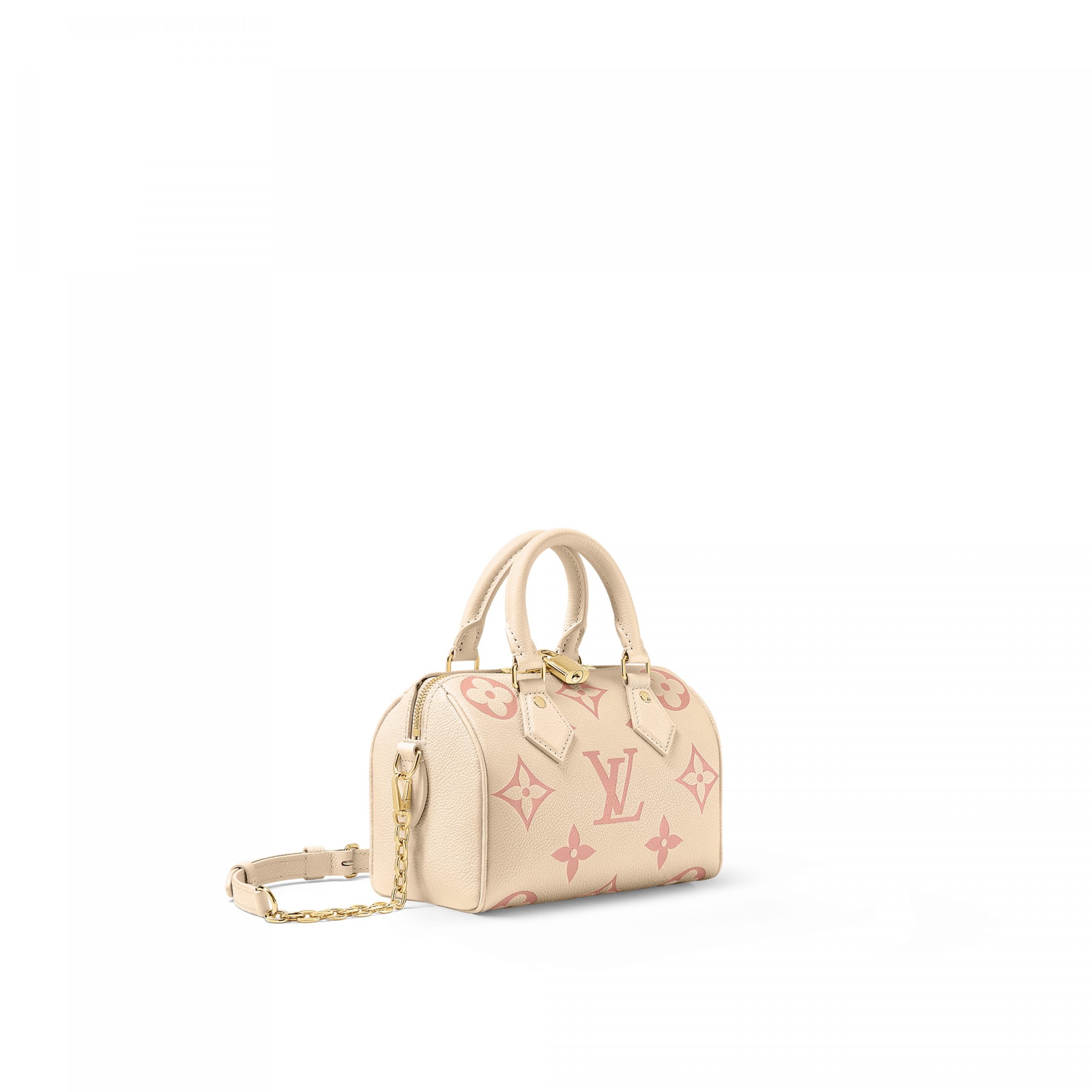 Louis Vuitton M46397 Speedy Bandoulière 20 Bicolor Monogram Empreinte Leather - Image 3