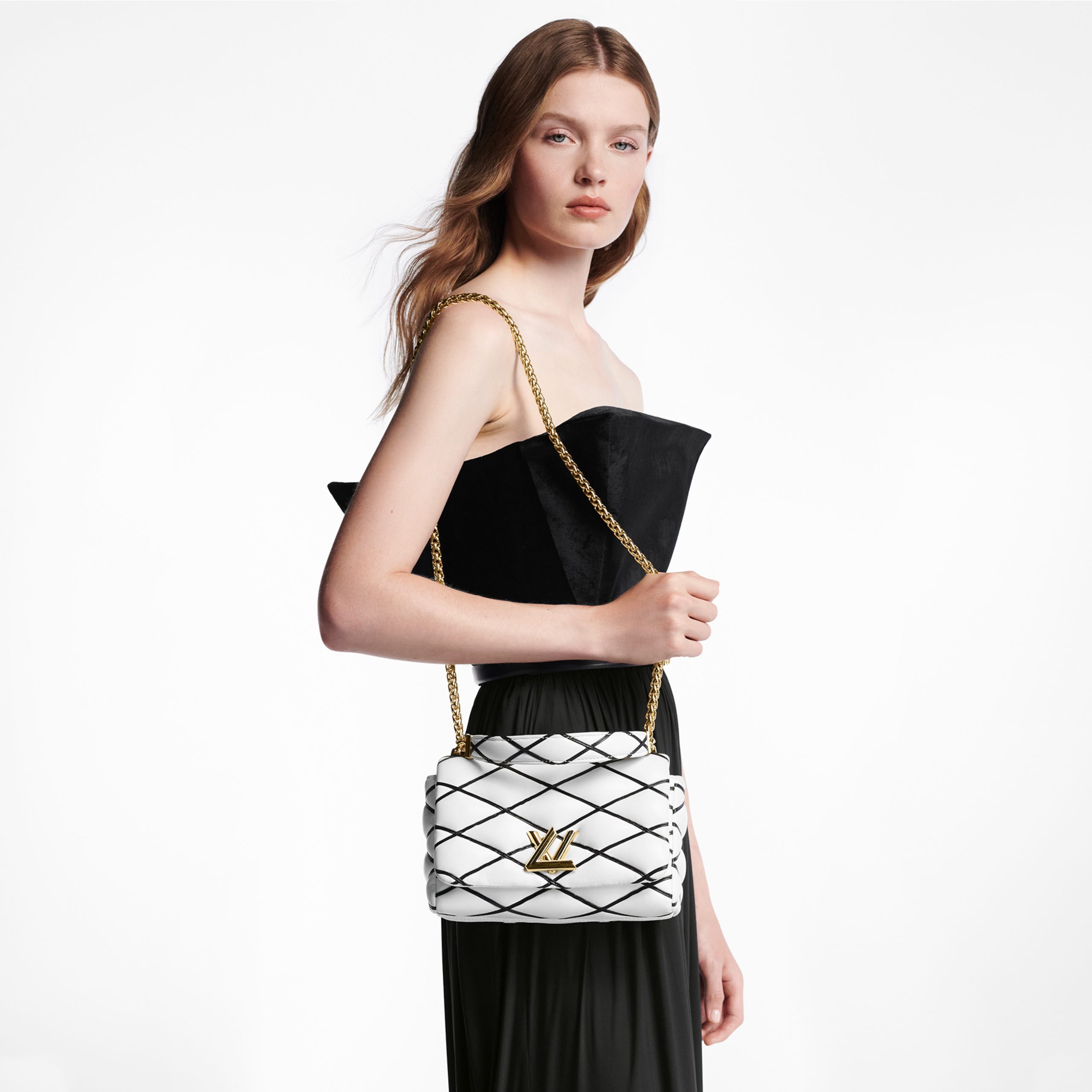 Louis Vuitton M22890 GO-14 MM White/Black - Image 9