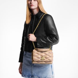 Louis Vuitton M23568 GO-14 MM BEIGE ROSE