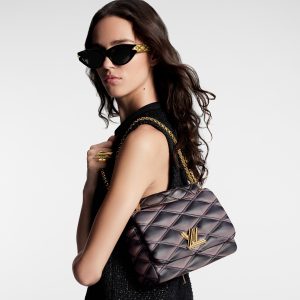 Louis Vuitton M23569 GO-14 MM Black/Pink