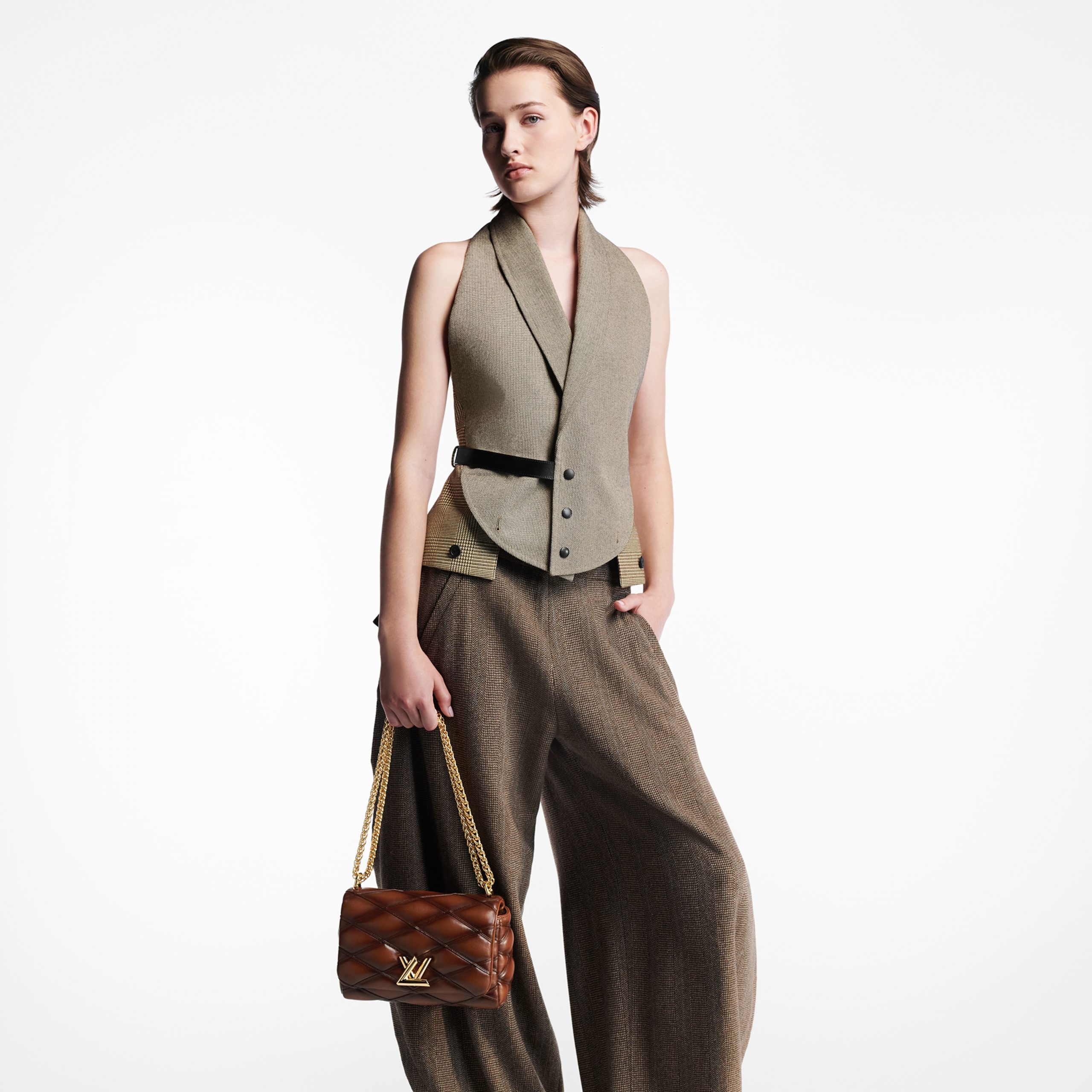 Louis Vuitton M23601 GO-14 MM Smoked Tan - Image 6