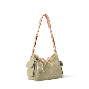 Louis Vuitton M27623 Carryall Cargo PM Khaki Denim