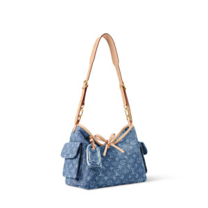 Louis Vuitton M28287 Carryall Cargo PM Blue Denim