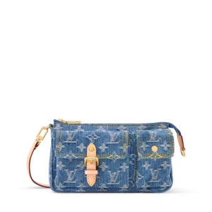 Louis Vuitton M27602 Pochette Accessoire Cargo Blue Denim